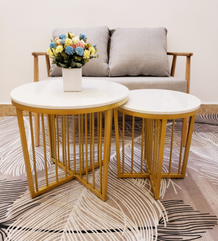 Bàn SOFA ĐÔI DK60-DK45 CHÂN KHẾ ( LA-TS006)