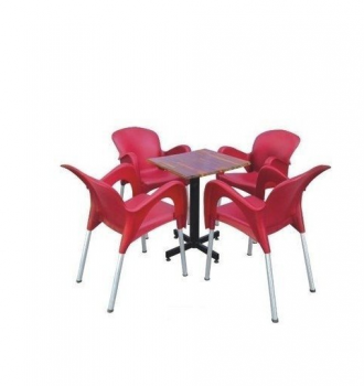 Bộ bàn ghế cafe nữ hoàng ( LA-CT007)