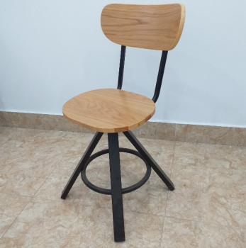 Ghế cafe chân sắt ( LA-C053)
