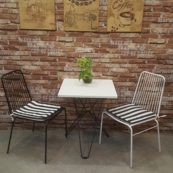 Ghế sắt sân vườn chân đơn ( LA-C056)