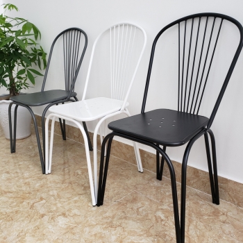 Ghế Thonet sắt sơn tĩnh điện lưng quạt (LA-C034)