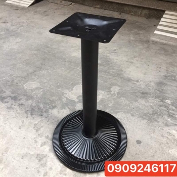 Chân bàn gang tròn họa tiết ( LA-L003)